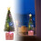 Mini Pre-Lit Christmas Tree with Colorful LEDs Pink Base 1