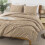 Taupe Comforter Set Boho Chevron Twin/Twin XL 2-Pc 1