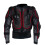 Men's Leather Motorcycle Jacket with Spine and Chest 2