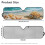 Windshield Sun Shade for Jeep Wrangler 2007–2023 Starfish 6