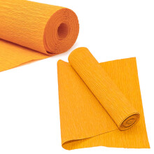 Crepe Paper Streamers Orange 2 Rolls 19 x 98 Inch