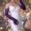 Flexible Long Gloves Glossy Faux Leather Multiple Colors 8