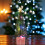 Mini Pre-Lit Christmas Tree with Colorful LEDs Pink Base 4