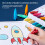 Rocket Crayons Washable 36 Colors 5 USD 5