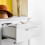 Cabinet Handles White Square 5 Inch 5 Pack 7