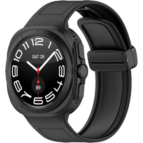 Silicone and Leather Replacement Bands for Samsung Galaxy