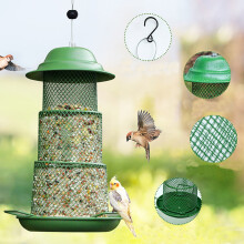 Feledorashia Hanging Bird Feeder Foldable Outdoor for