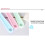 Fly Swatter Plastic Long Handle Durable Multi Pack 3