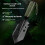 (Black Green)Backpacking Shovel Multi Purpose Hand Shovels For Digging Survival Multitool Tool 3