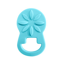 Magnetic Glasses Holder Silicone Eyeglass Hanger Blue