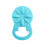 Magnetic Glasses Holder Silicone Eyeglass Hanger Blue 1