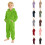 Boys' lined thickened hooded onesie for winter warmth, 2