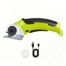 Cardboard Cutter Rechargeable Electric with 2 Blades Green