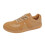 Suede Lace-Up Flat Loafers Brown Size 42 2
