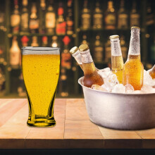 Craft Beer Glass Wheat Style 350 ml
