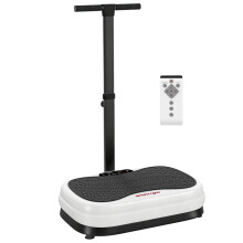 Vibration Plate, with Adjustable/Removable Handle, Preset Modes, 50 Speeds