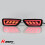 LED Rear Bumper Reflectors for Jeep Grand Cherokee Compass 3