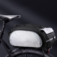 Rear Bike Rack Bag Waterproof with Rain Cover 1 Pack