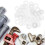 Clear Plastic Flat Washers Sealing Gaskets 100 pcs 4