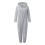 Fleece-Lined Romper Suit with Cat-Ear Hood for Kids 3-12 3