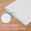 Cotton Embroidery Fabric 30x30cm Solid Color Grid 12 Pcs 4
