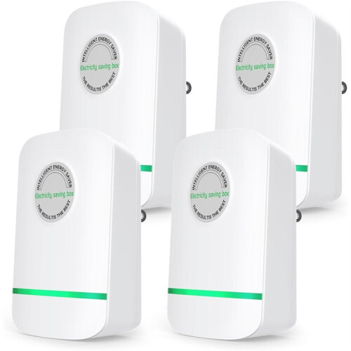 Stop Watt  Saving Device,Power Saver Pro X,Electricity Saving Box,Professional Power Saver Device 4Pack US Plug