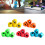 Roller Skating Wheels 78A Soft Cruiser 4 Pcs with Bearings 2