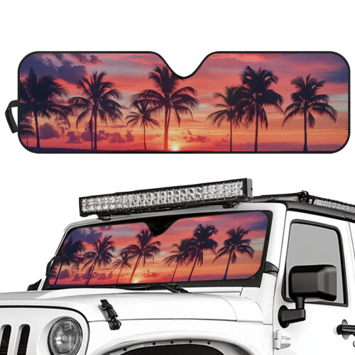 Windshield Sun Shade for Jeep Wrangler JL JLU Gladiator 1