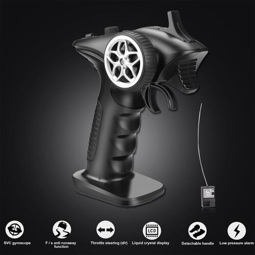 GA-4H-TX 2.4GHz 4-Channel RC Remote Controller and Receiver 2
