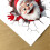 3D Santa Claus Wall Sticker Red Removable Holiday Decor 5