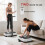 Vibration Plate, with Adjustable/Removable Handle, Preset Modes, 50 Speeds 8