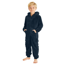 Flannel Hooded Onesie for Toddlers and Kids 1-12 Years