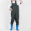 Kids Waterproof Chest Waders with Boots Solid Color 6