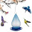 Automatic Bird Waterer Droplet-Shaped with Hook 6