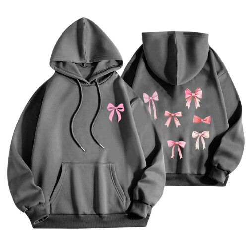 Women's Oversized Hoodie Graphic Print Long Sleeve