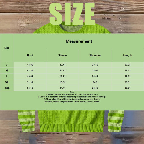 Men's Christmas Cat Raglan Top Polyester M Green 1