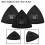 Triangular Sanding Pad for Oscillating Tools 2 Pcs 2