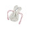 Rabbit Ear Shape Satin Cosmetic Pouch 1 Piece 8