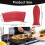 Silicone Hot Handle Holder for Cast Iron Pans 1 Pack 2