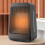 Electric PTC Ceramic Heater with Remote Control Black 3