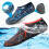 Water Shoes Barefoot Aqua Socks Blue L 1