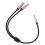 Headphone Splitter Cable Audio Jack Adapter 2-in-1 5