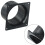 ABS Air Vent Duct Connector Wall Flange Adapter 75mm 100mm 3