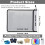 Fireproof Waterproof Document Bag Grey Rectangular 2