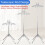 Handheld Garment Steamer Rack Adjustable Heavy-Duty Ironing 3