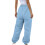 Fleece Pants Women High Waisted Sky Blue 3