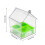 Pull-Out External Parrot Feeder for Finch and Hummingbird 2
