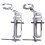 Presser Foot for Sewing Machine Silver Open Toe 2 Pcs 3