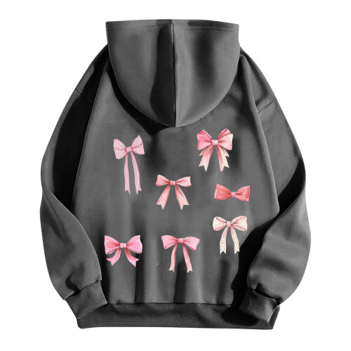 Women's Oversized Hoodie Graphic Print Long Sleeve 2