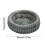 Plush Round Pet Bed for Cats and Small Dogs 3